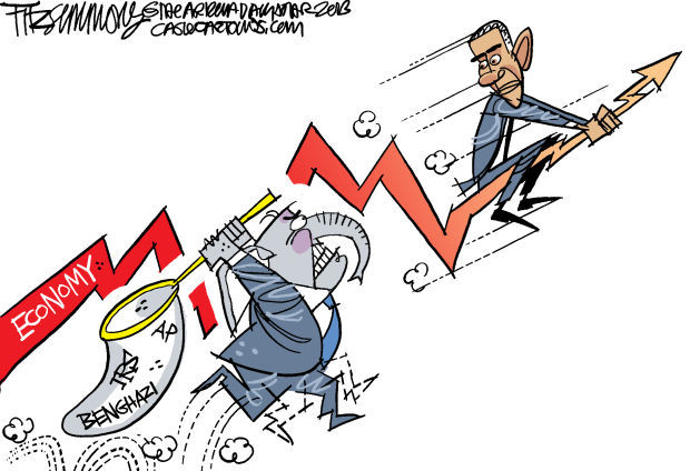 Daily Fitz Cartoon: The Chase